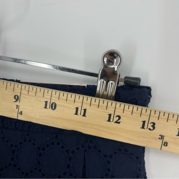 NWT Banana Republic Eyelet Pleated Skirt Sz 00 petite - Picture 9 of 9